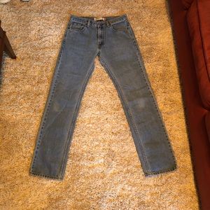 Levi's 505 Straight Fit Jeans - 30x34